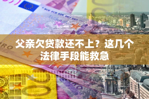 武汉父亲欠贷款还不上?这几个法律手段能救急 武汉父亲欠贷款还不上?这几个法律手段能救急