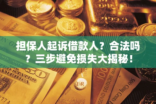 武汉担保人起诉借款人？合法吗？三步避免损失大揭秘！